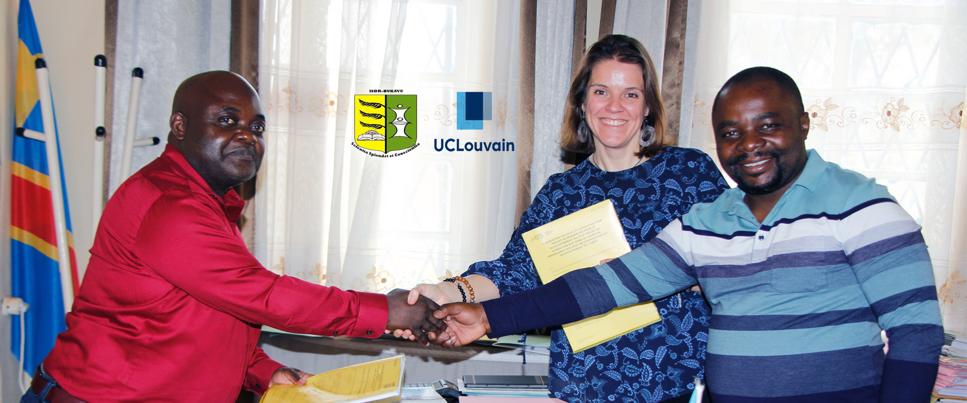 Projet de Recherche pour le Développement: Un nouveau contrat vient d’être signé entre l’UCLouvain et l’ISDR-Bukavu